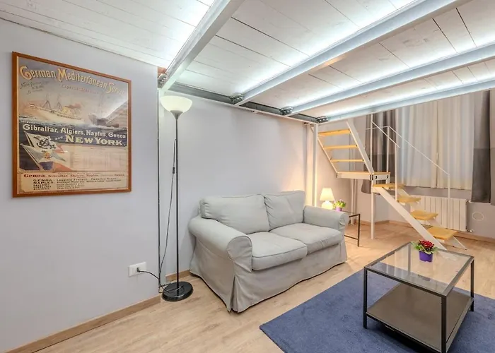 Acquario A 200m Prestigioso Loft In Centro Con Wifi * ג'נובה