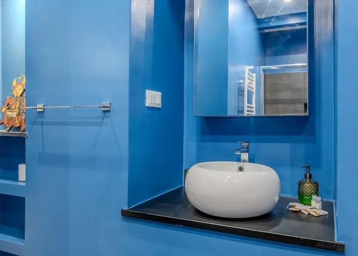 דירה Acquario A 200m Prestigioso Loft In Centro Con Wifi ג'נובה